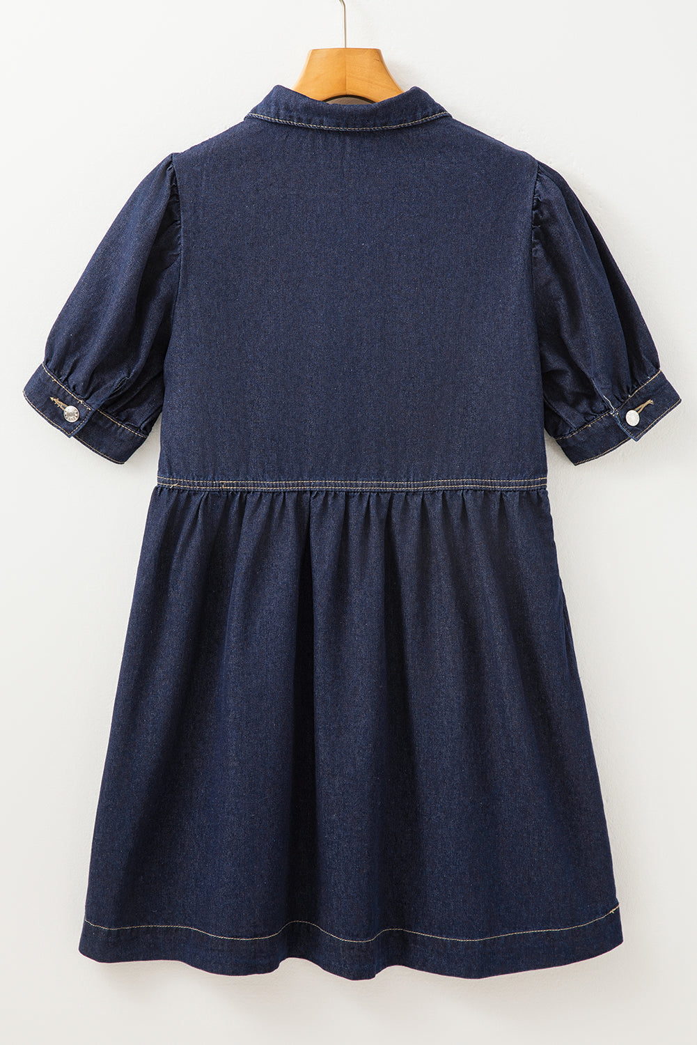 Melina Zipped up Denim Dress