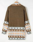 Evelyn Open Front Knitted Cardigan