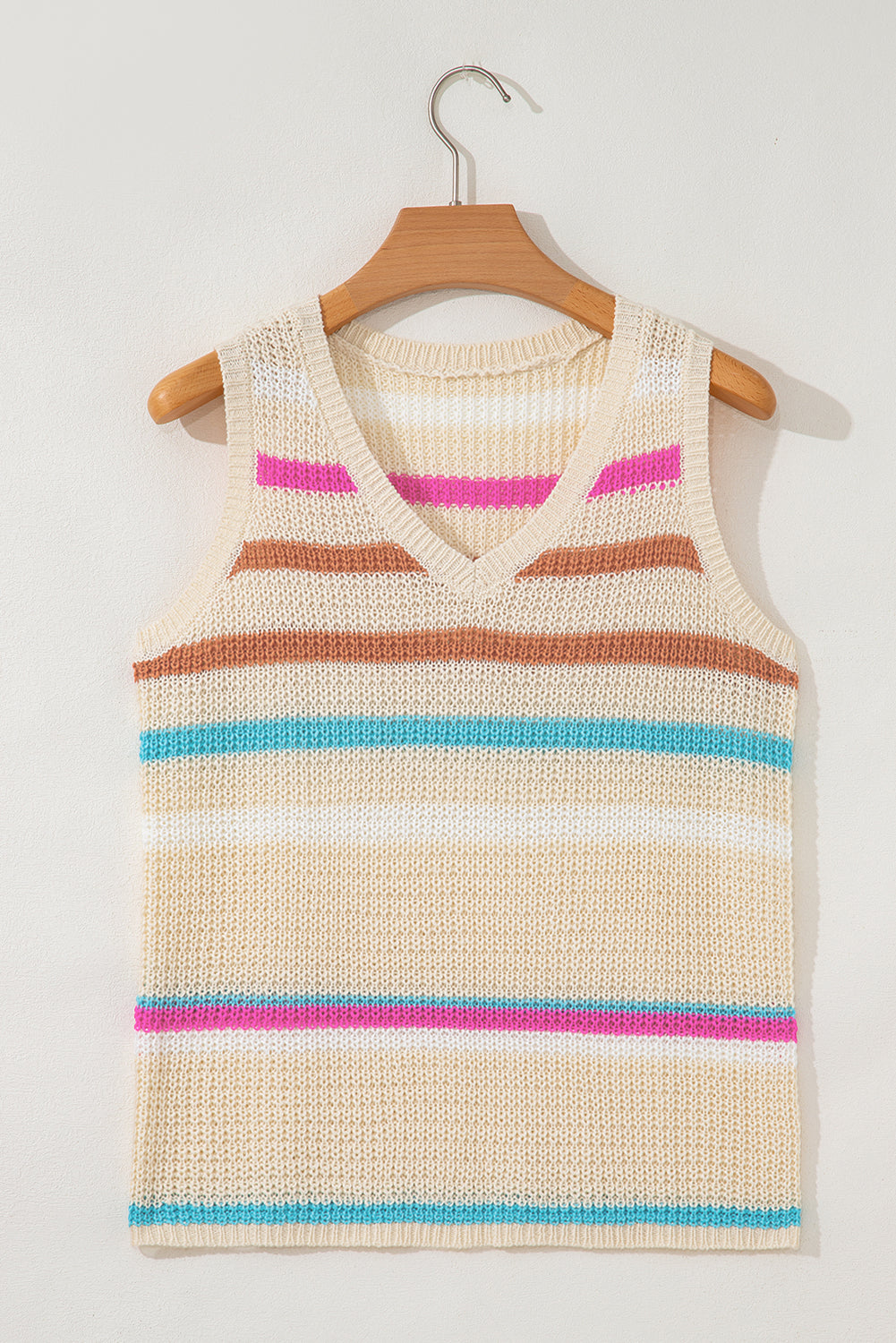 Lexi Stripe Textured Knit Sweater