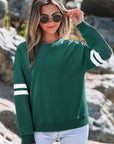 Taylor Striped Oversized Sweatshirt