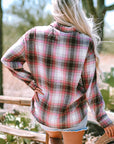 Harper Plaid Flap Up Shacket