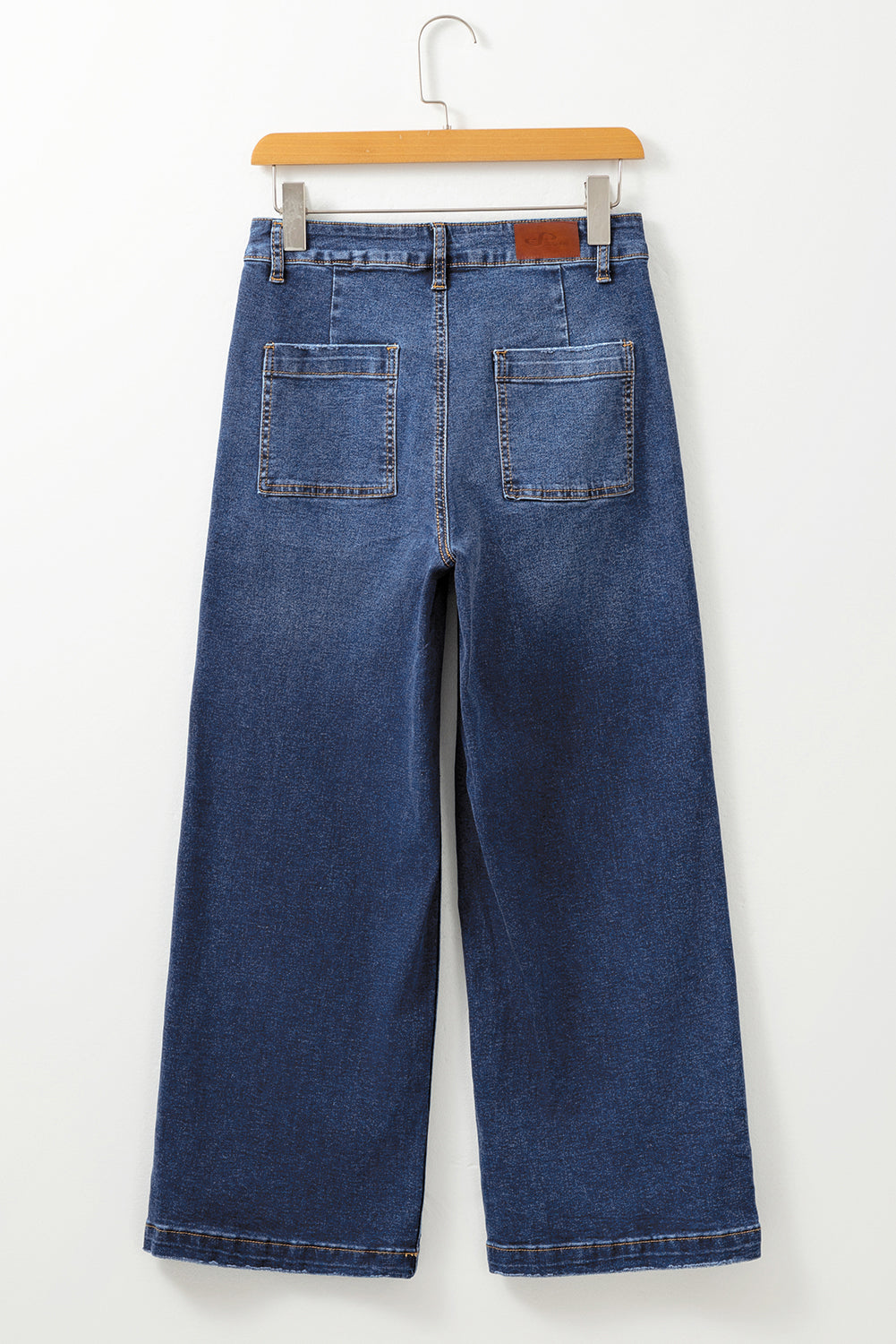 Denim Patch Pocket Shift Jeans