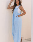 Ava Waist Wide Leg Overall
