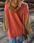 Ella Patchwork Drop Shoulder Pullover