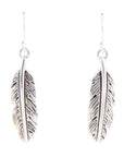 Feather Sterling Silver Earrings