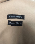 Ultra Soft Tan Cashmere Scarf / Wrap / Shawl / Cover  