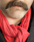 Ultra Soft Red Cashmere Scarf / Wrap / Shawl / Cover  