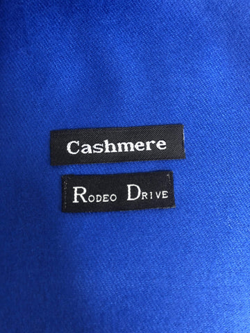 Ultra Soft Blue Cashmere Scarf / Wrap / Shawl / Cover  #CA3