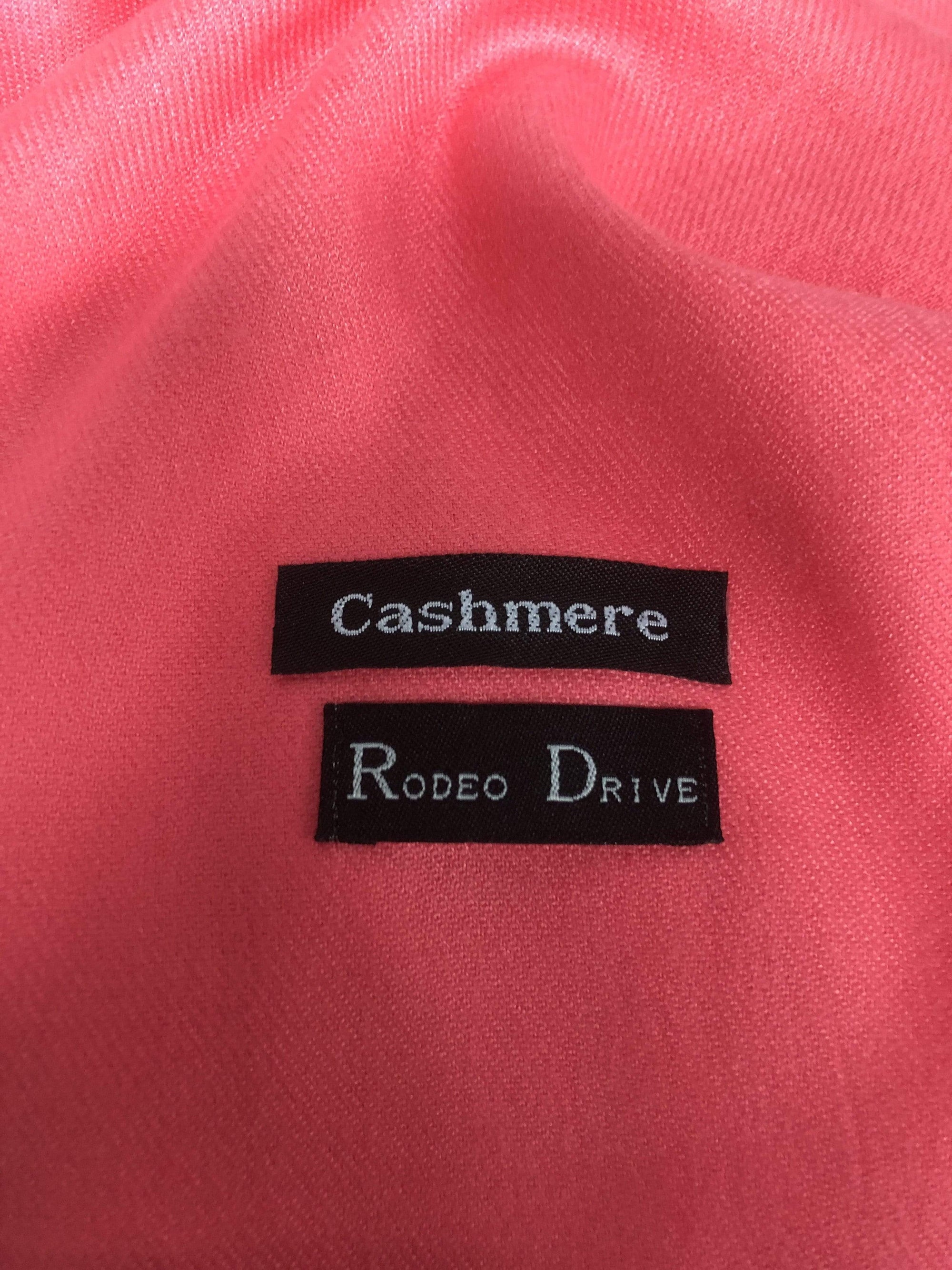 Ultra Soft Pink Cashmere Scarf / Wrap / Shawl / Cover  
