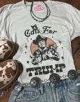Cats for Trump Graphic Tee