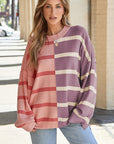 Araya Stripe Oversized Sweater