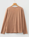 Zoe Sleeve T Shirt Long Sleeve Top
