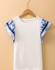 Wynter Ricrac Trim Blouse