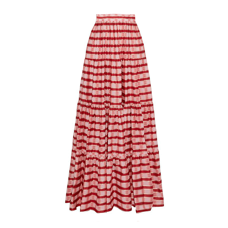 French Riviera Resort Swimsuit and Skirt Set