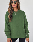 Julietta Mixed Textured Knitted Sweater