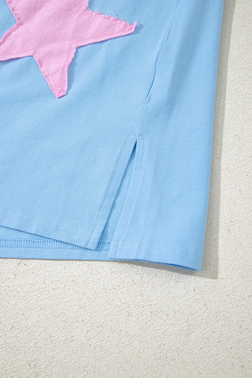 Star Patchwork Short Sleeve T-Shirt