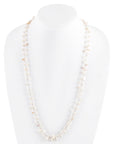 Chip Off The Old Block White Shell Necklace