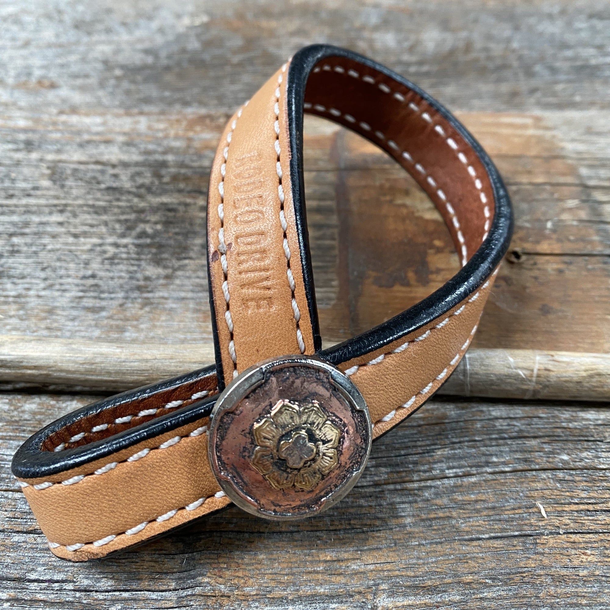 Western Light Oil Rustic Tie Down Keepers