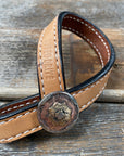 Western Light Oil Rustic Tie Down Keepers