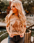Cowboy Up Western Graphic Tee