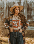 Cowboys and Coffee Cup Graphic Tee