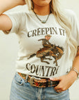 Creepin It Country Graphic Tee