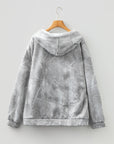Plus Size Camo Woodland Oversize Hoodie
