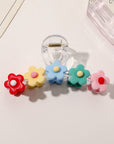 Multicolor Flowers Cute Hair Claw Clip