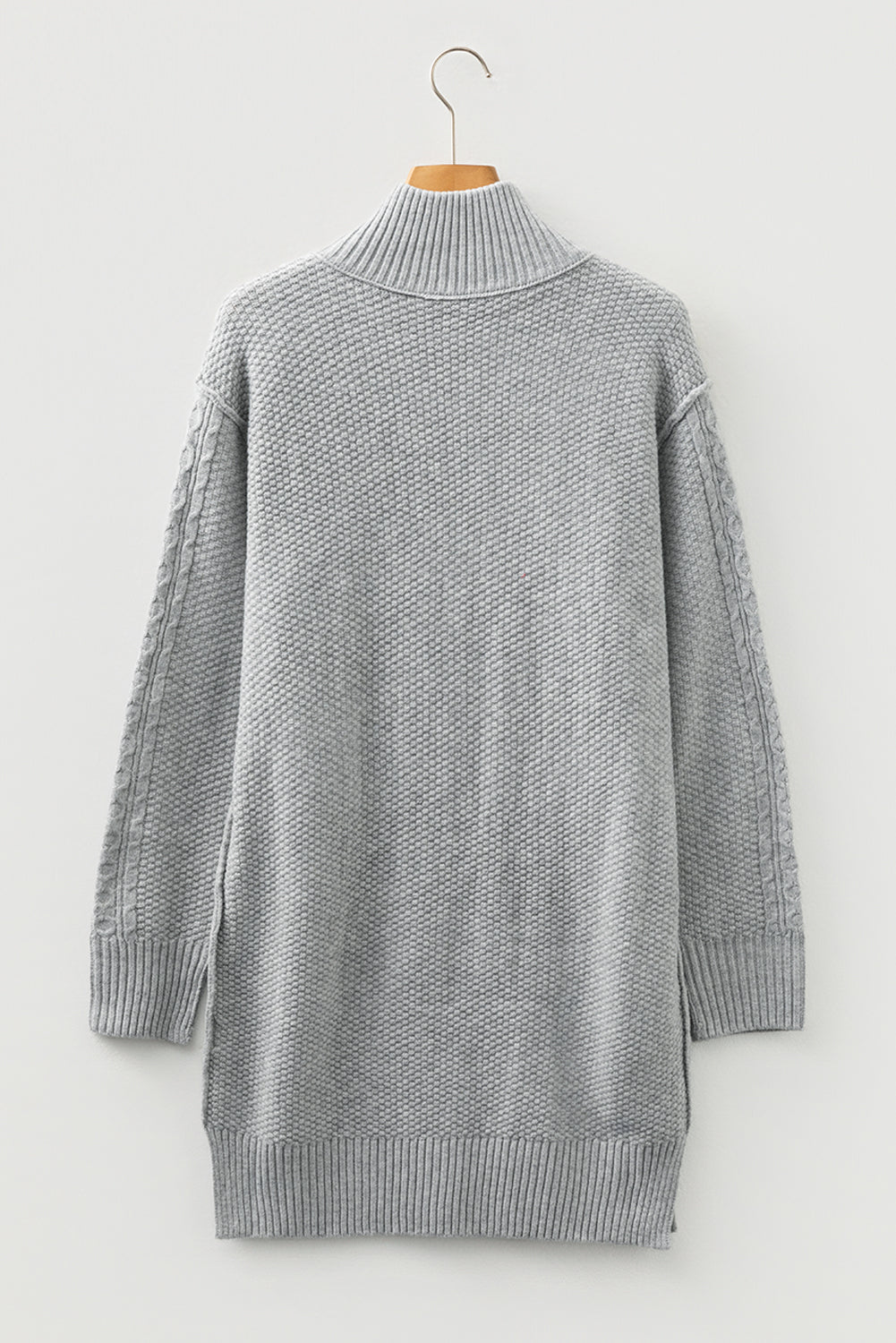 Sofia Ribbed Trim Loose Sweater