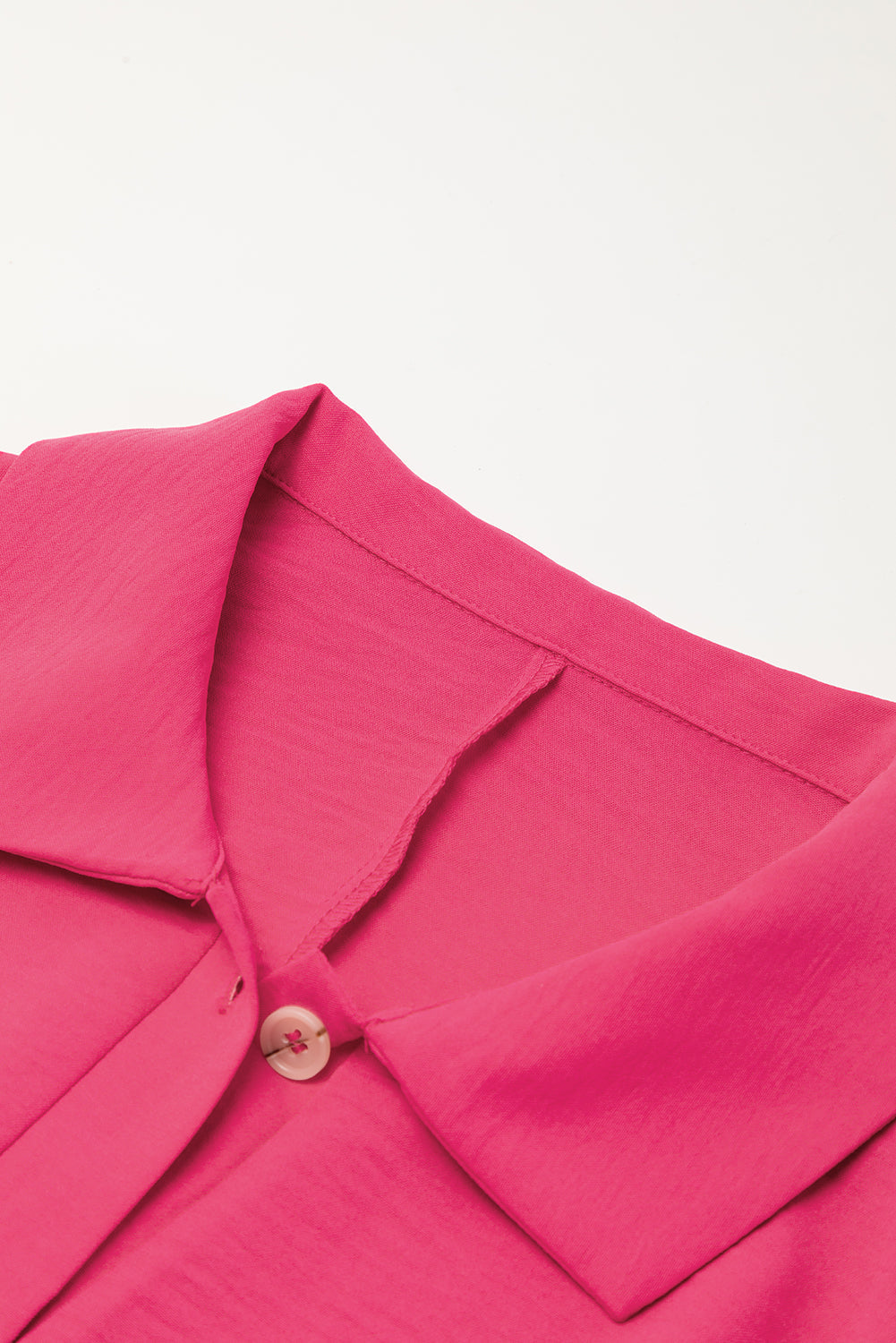 Collared Button Up Pocketed Romper