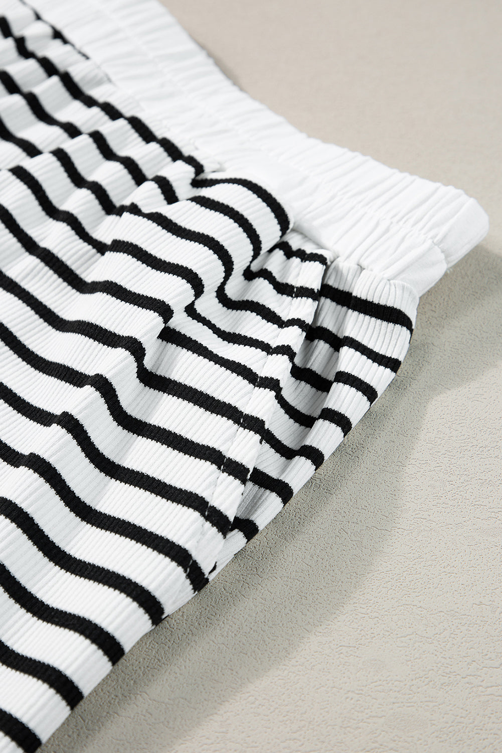 Stripe Tee &amp; Shorts Set