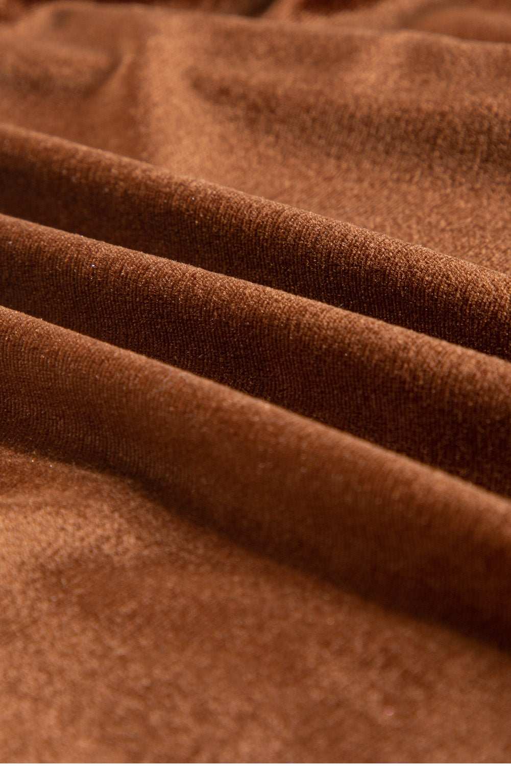 Plus Size Velvet Button-Up Pocketed Drop Shoulder Shirt