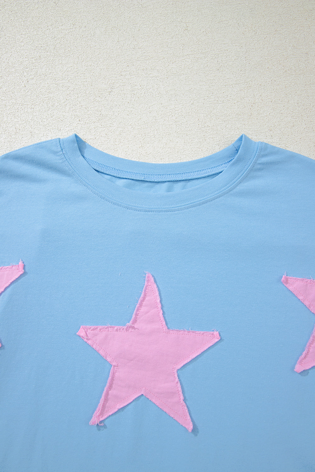 Star Patchwork Short Sleeve T-Shirt