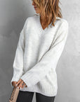Leyla Drop Shoulder Knitted Sweater