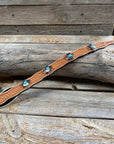 DC1001 - Light Oil Leather Dog Collar 10"-22"