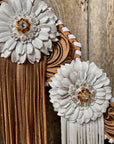 Whipstitch Breastcollar - Golden & Daisy 