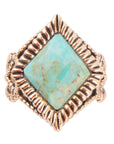 Diamond Days Blue Turquoise and Golden Ring