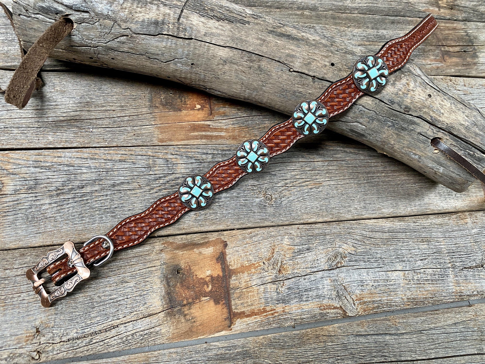 DC1003 -Medium Oil Dog Collar 12&quot; to 22&quot;  W120L