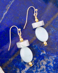 Drops of Blue Amazonite Drop Earrings