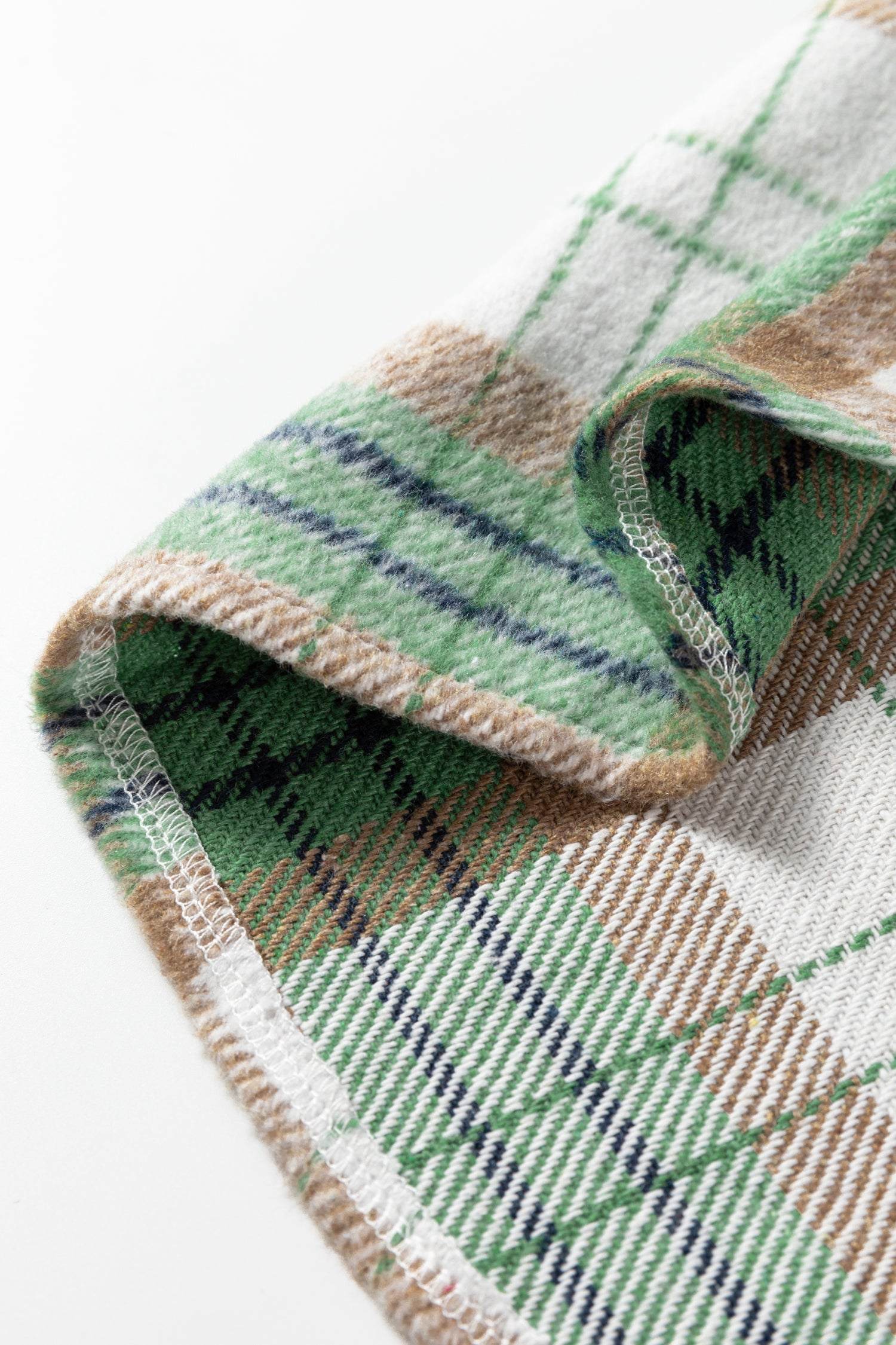 Abigail Plaid Casual Flannel Shacket