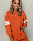 Jennifer Varsity Sweatshirt Dress