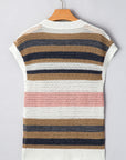 Selah Eyelet Knit Short Sleeve Sweater