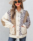 Novaza Quilted Patchwork Front Jacket