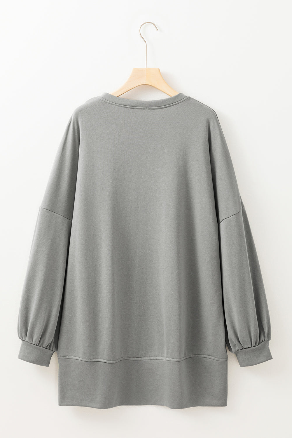 Sequin Happy Halloween Long Sleeve Top