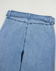 Ava Sash Wide Leg Jeans