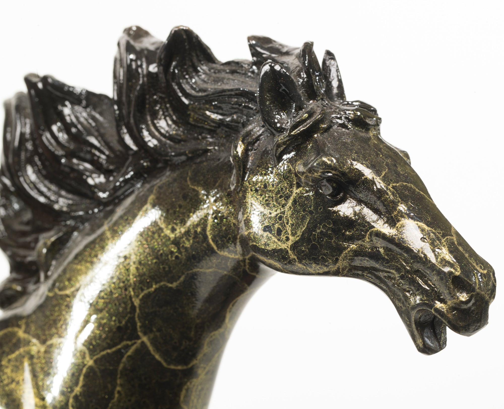 100% Real Bronze Horses Free spirit, By Milo, Numbered with Certificate 1/100