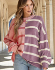 Araya Stripe Oversized Sweater