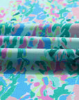 Floral Short Sleeve V-Neck Tee