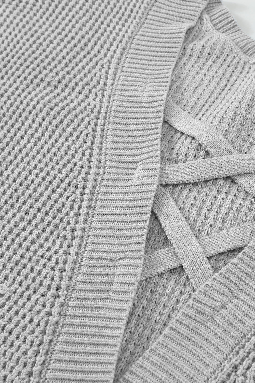 Amelia Back Hollow Out Sweater