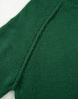 Eleanor Evergreen Raglan Sleeve Sweater